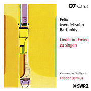 Mendelssohn CD Lieder im Freien zu singen
