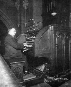Vierne an der Orgel, St. Louis