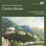 CD Rheinberger Cantus Missae