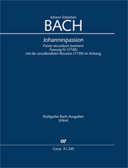 J. S. Bach: St. John Passion - Carus Verlag