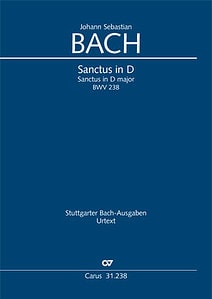 Bach Sanctus in D