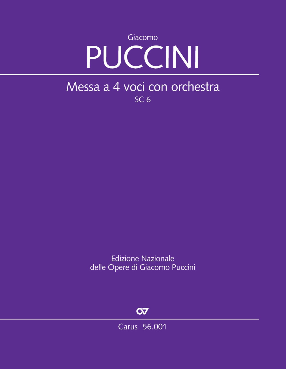 Messa a 4 voci con orchestra