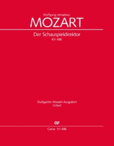 Mozart_Der Schauspieldirektor_Cover