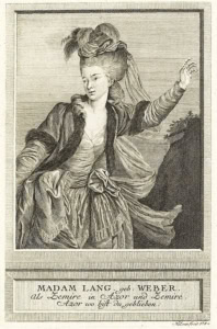Madame Lang, geb. Weber Porträt Madame Lang, geb. Weber Porträt