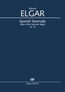 Edward Elgar Spanish Serenade Cover