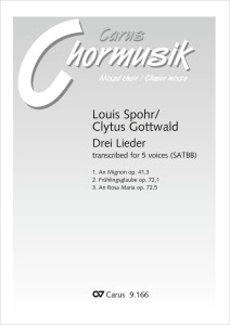Spohr/Gottwald Drei Lieder Cover