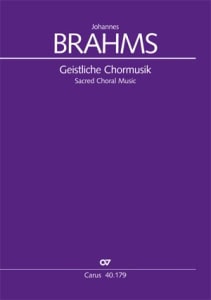 Brahms: Geistliche Chormusik