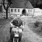 Günter Graulich auf Motorrad