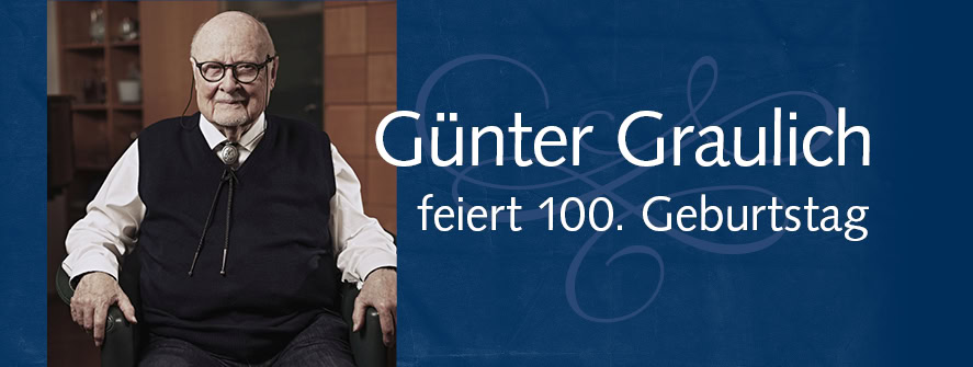 Banner Günter Graulich 100 DE