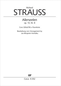 Strauss/Homolka: Allerseelen Cover