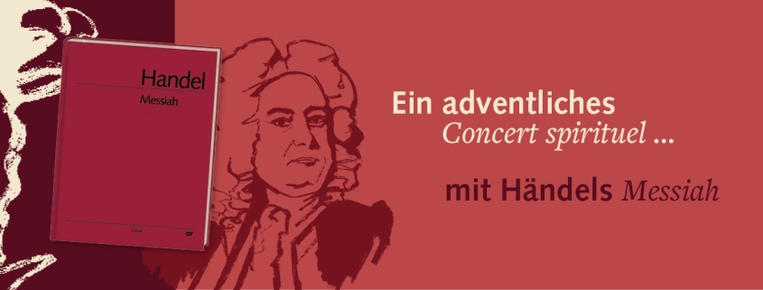 Händel Messiah Concert spirituel Banner