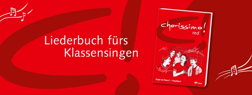 Chorissimo_red Liederbuch fürs Klassensingen