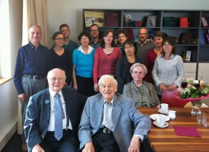Paul Horn Besuch im Verlag 20.09.2013